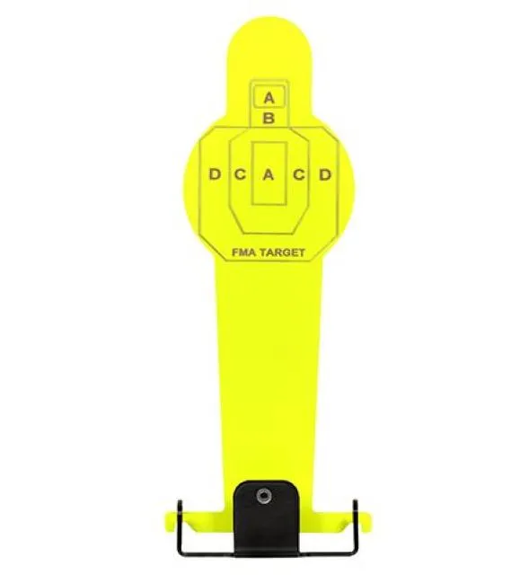 FMA Airsoft Metall Target 30x10 Yellow